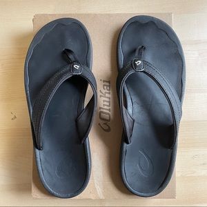 OluKai Ohana Sandal / Flip Flop (black)